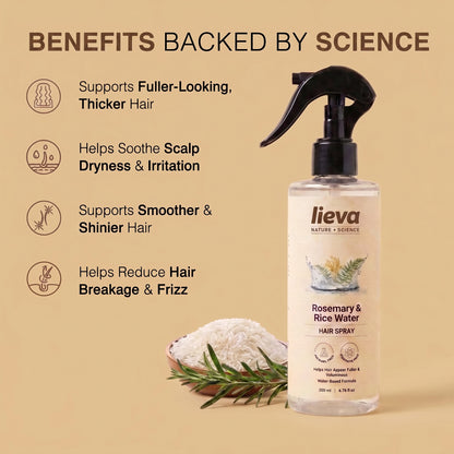 Rosemary & Rice Water Growth Spray