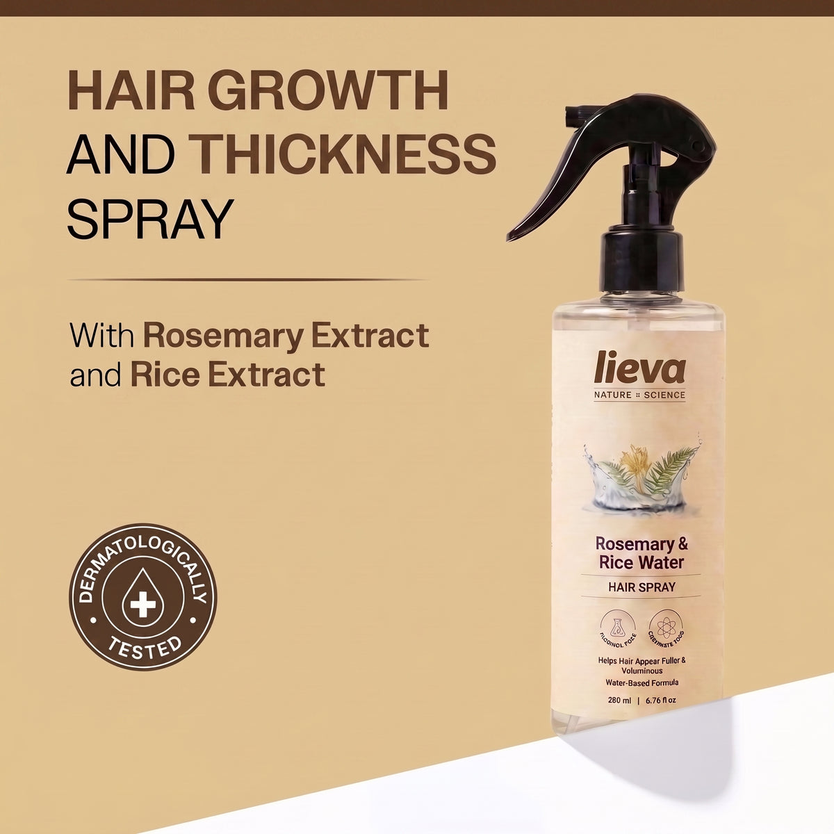 Rosemary & Rice Water Growth Spray