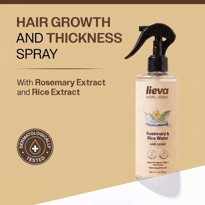Rosemary & Rice Water Growth Spray