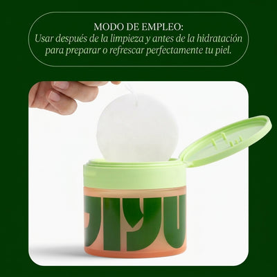 Discos Exfoliantes con Tónico Renovado