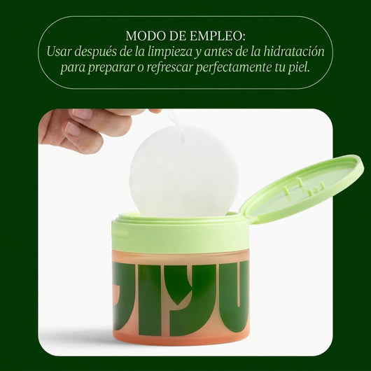 Discos Exfoliantes con Tónico Renovado