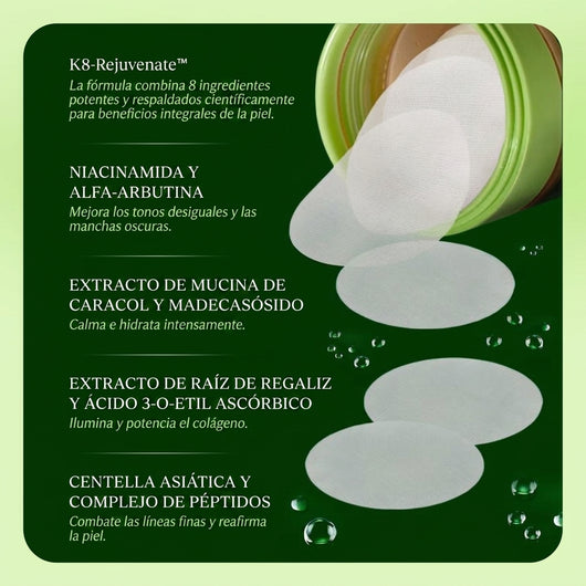 Discos Exfoliantes con Tónico Renovado