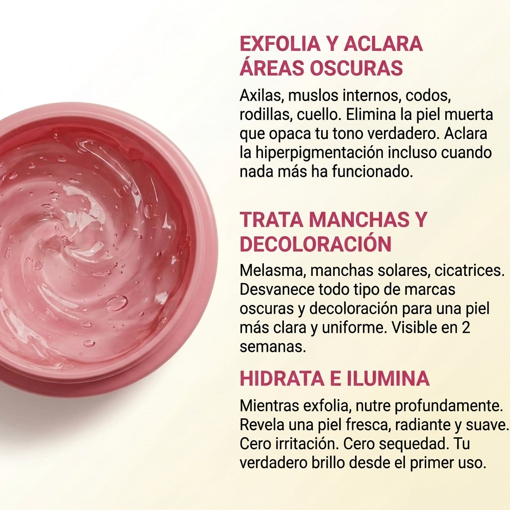 Exfoliante de Azúcar Clarificante