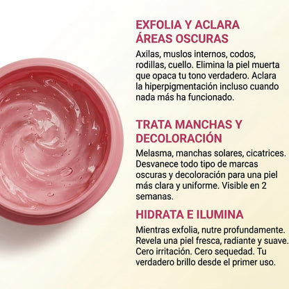 Exfoliante de Azúcar Clarificante